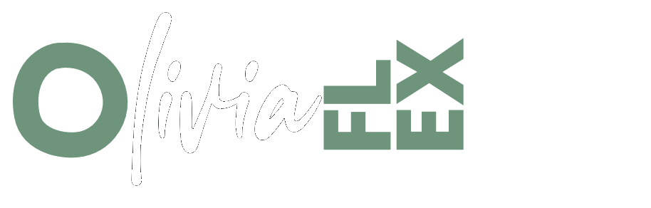 oliviaflex logo subline white